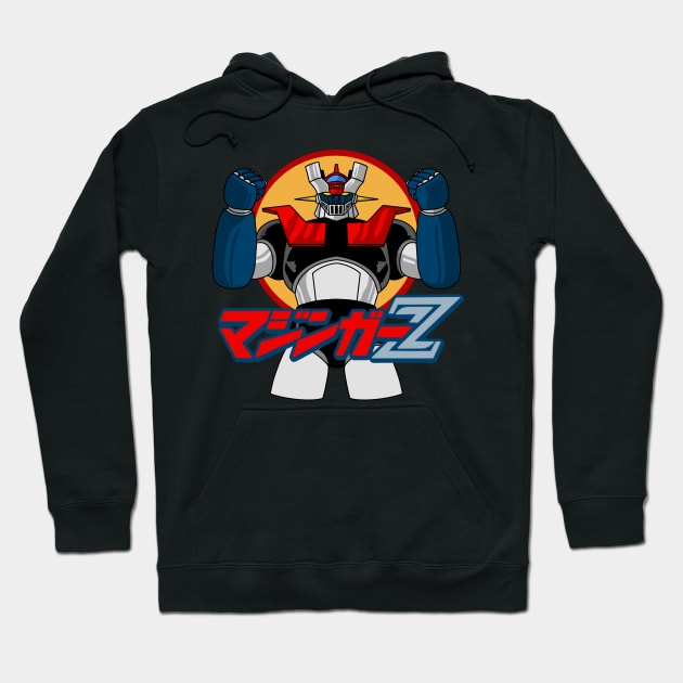 mazinger z Hoodie by Nisu Studio